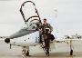 Ted with a T-38